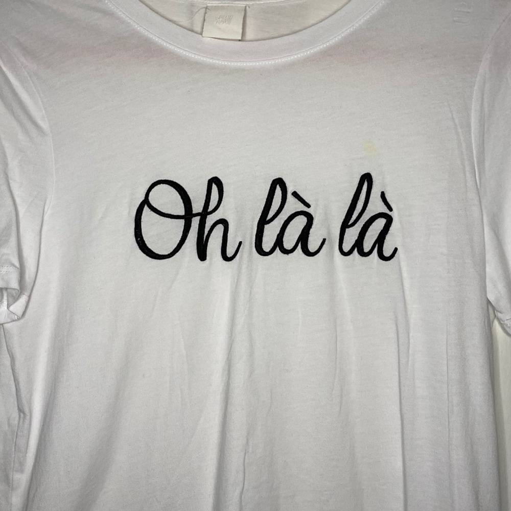 HM White Tee shirt
